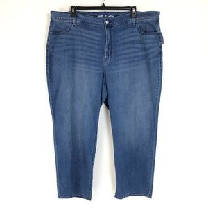NEW Old Navy High-Rise Wow Loose Jeans Women’s Plus Size 26 Short Stretch Denim